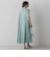 MULTI COTTONストライプワンピース
