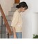 ミラノリブ五分袖カーディガン
