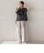 レースたたき付けプリントTシャツ