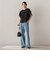 Air DENIM ワイドパンツ