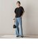 Air DENIM ワイドパンツ