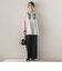 【WEB限定】キャンブリック立体刺繍ピンタックブラウス