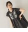 【WEB限定】キャンブリック立体刺繍ピンタックブラウス