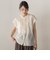 【WEB限定】サスティナコットンライクローンブラウス