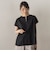 【WEB限定】異素材ドッキングブラウス