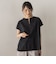 【WEB限定】異素材ドッキングブラウス