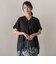 【WEB限定】キーネックレース切替ブラウス