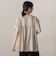 【WEB限定】キーネックレース切替ブラウス