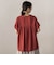 【WEB限定】キーネックレース切替ブラウス