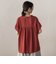 【WEB限定】キーネックレース切替ブラウス