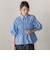 【WEB限定】シャーリングパフスリーブブラウス