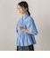 【WEB限定】シャーリングパフスリーブブラウス