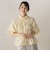 【WEB限定】シャーリングパフスリーブブラウス