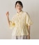 【WEB限定】シャーリングパフスリーブブラウス