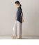 【WEB限定カラーあり】ドルマンブラウス+タンクSET