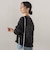 フラワー刺繍レースブルゾン