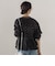 フラワー刺繍レースブルゾン