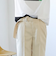 レジェールオックスワイドパンツ《洗濯機で洗える》