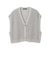 MONIAラメメッシュニットジレ≪手洗い可能≫