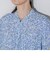ECOBLUEフラワープリントブラウス≪洗濯機で洗える/吸水速乾≫