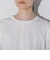 レース刺繍袖ボリュームカットソー≪洗濯機で洗える≫