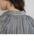 ラメストライプブラウス≪洗濯機で洗える≫
