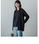 【大きいサイズ】シルク混カットカーディガン≪手洗い可能≫