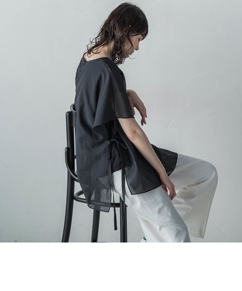 ブライトローン半袖ブラウス≪洗濯機で洗える≫｜ラエフの通販｜&mall