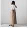 【WEB&一部店舗限定】スマッシュリネンデニムワンピース≪洗濯機で洗える≫
