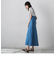 【WEB&一部店舗限定】スマッシュリネンデニムワンピース≪洗濯機で洗える≫