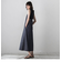 【WEB&一部店舗限定】スマッシュリネンデニムワンピース≪洗濯機で洗える≫