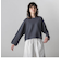 【WEB&一部店舗限定】ワイドスリーブクロップドニットプルオーバー≪手洗い可能≫