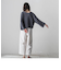 【WEB&一部店舗限定】ワイドスリーブクロップドニットプルオーバー≪手洗い可能≫