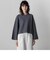 【WEB&一部店舗限定】ワイドスリーブクロップドニットプルオーバー≪手洗い可能≫