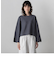 【WEB&一部店舗限定】ワイドスリーブクロップドニットプルオーバー≪手洗い可能≫