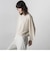 【WEB&一部店舗限定】ワイドスリーブクロップドニットプルオーバー≪手洗い可能≫