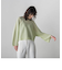 【WEB&一部店舗限定】ワイドスリーブクロップドニットプルオーバー≪手洗い可能≫