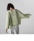 【WEB&一部店舗限定】ワイドスリーブクロップドニットプルオーバー≪手洗い可能≫