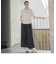 KIRERIストレッチワイドパンツ≪セットアップ対応/洗濯機で洗える/機能性素材≫
