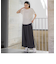 KIRERIストレッチワイドパンツ≪セットアップ対応/洗濯機で洗える/機能性素材≫