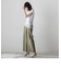 バイオリネンストレッチパンツ≪洗濯機で洗える≫