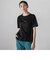 箔プリントロゴTシャツ≪手洗い可能/吸水速乾/接触冷感≫