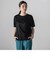 箔プリントロゴTシャツ≪手洗い可能/吸水速乾/接触冷感≫