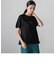 箔プリントロゴTシャツ≪手洗い可能/吸水速乾/接触冷感≫
