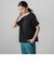 箔プリントロゴTシャツ≪手洗い可能/吸水速乾/接触冷感≫