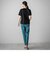 箔プリントロゴTシャツ≪手洗い可能/吸水速乾/接触冷感≫