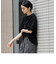 袖ジャガードポンチカットソー≪洗濯機で洗える/接触冷感/紫外線防止≫