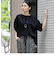 袖ジャガードポンチカットソー≪洗濯機で洗える/接触冷感/紫外線防止≫