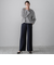 ノンウールツィードパンツ≪洗濯機で洗える/セットアップ対応≫