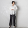 パウダーツイルストレッチパンツ≪洗濯機で洗える/防シワ/セットアップ対応≫